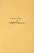 Book cover of Dictionary of Railway Slang  by SHEPPARD, Harvey 